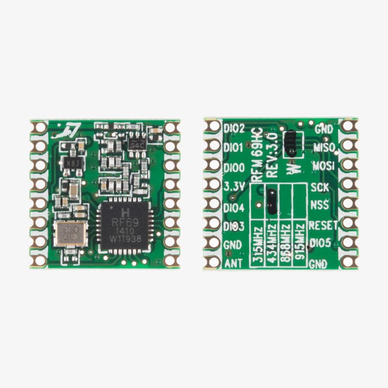 RFM69HCW 915 MHz Wireless Receiving Module - View 2