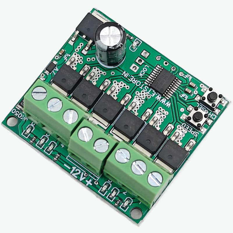 6 DC Light Chaser 7-15v 15A with 25 Design, Mode and Speed Control - View 1