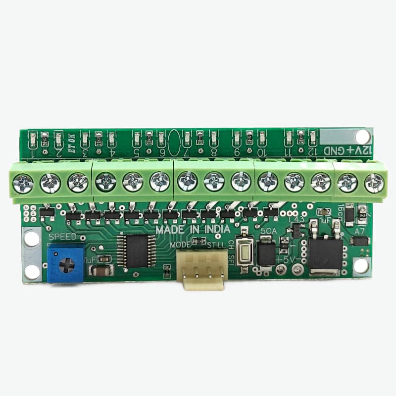 DC Design Chaser 12 Channel 7-15V DC 5A - View 1