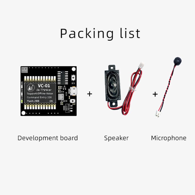Ai Thinker VC-02 Series Offline Speech Recognition Control Module - View 3