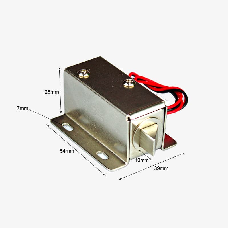 12V Solenoid Lock 0.6A / Electric Door Lock - View 2