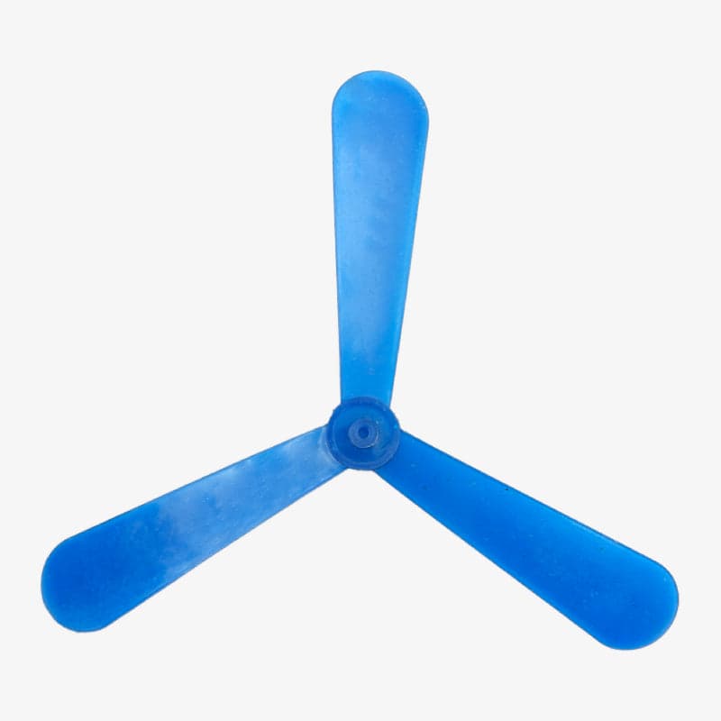 DC Motor Fan Blade 3-Wing Fan For Toy Motor Round Shape Blade- 5 Inches - View 2