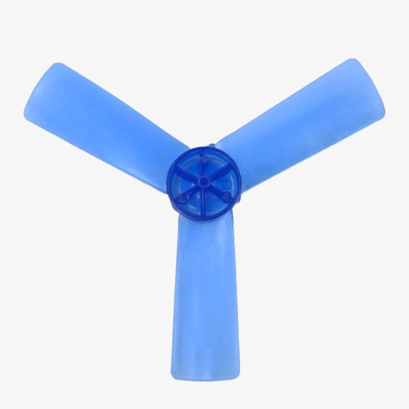 DC Motor Fan Blade 3-Wing Fan For Toy Motor Rectangular Blade- 4.5 Inches - View 1