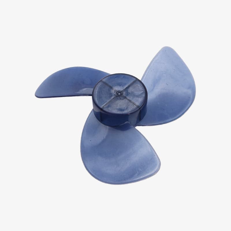 DC Motor Fan Blade 3-Wing Fan For Toy Motor Round Curved Blade - 3.6 Inches - View 2