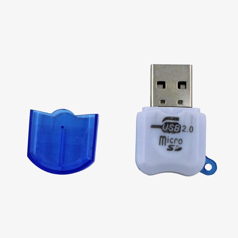 Micro SD Memory Card Reader for Raspberry Pi -Mini USB 2.0 - View 1