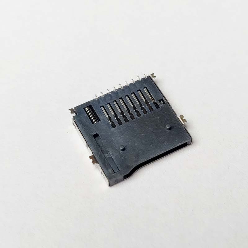 SD Card Socket | Micro SD Card Holder - SMD Push Type (9 Pin) - View 2