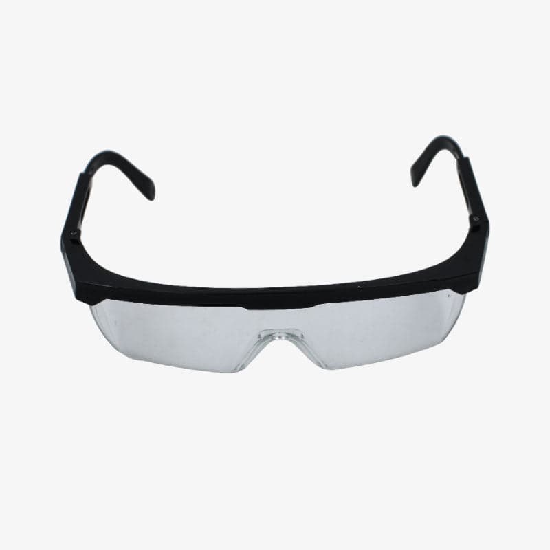Safety Goggles with Side Protection and Adjustable Temples for Universal Fit - View 1