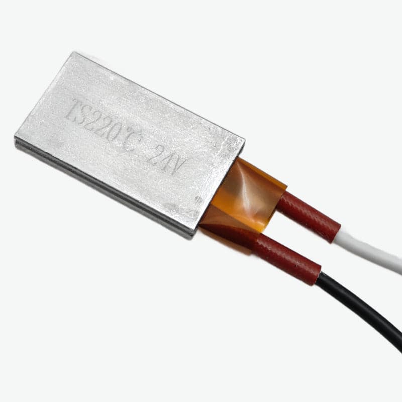 PTC Heaters Plate 24V 220 Degrees (35x21x5mm) - View 1