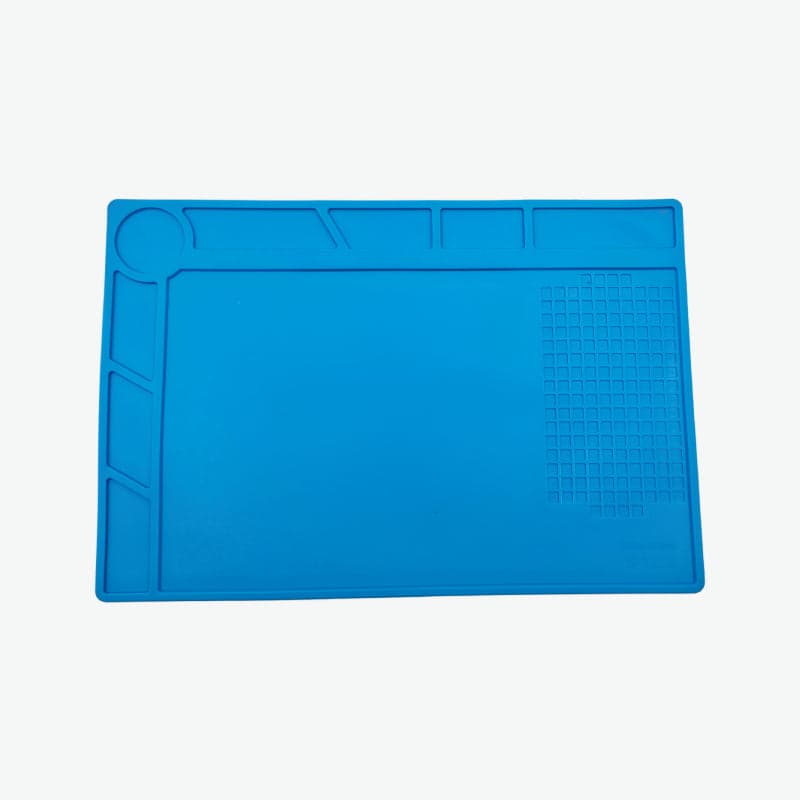 12.7 x 9 Inch Heat Insulation Silicone Anti-Static, Magnetic Workbench Mat - View 1