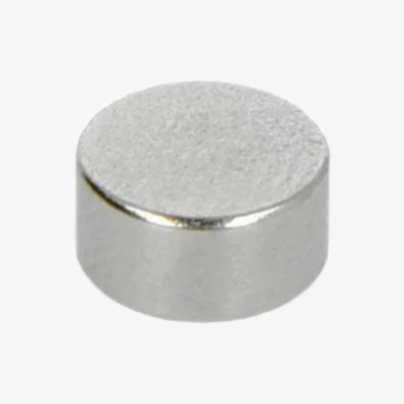 Neodymium (NdFeB) 10x2 mm Disc & Cylinder Magnet - High-Strength Rare Earth Magnet - View 1