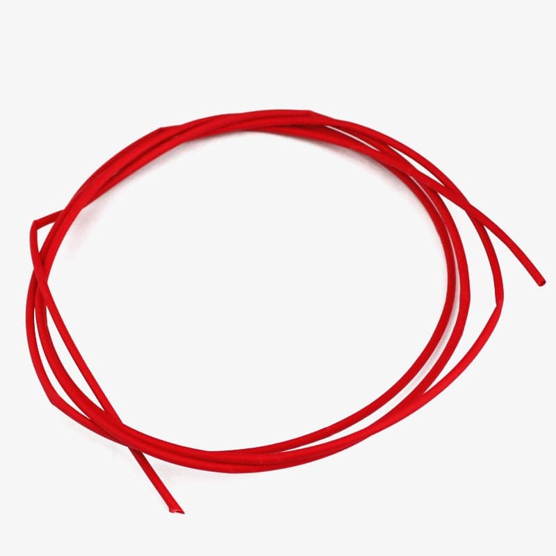 Heat Shrink Sleeve Tube - 1mm Diameter - Red - 1 meter - View 1