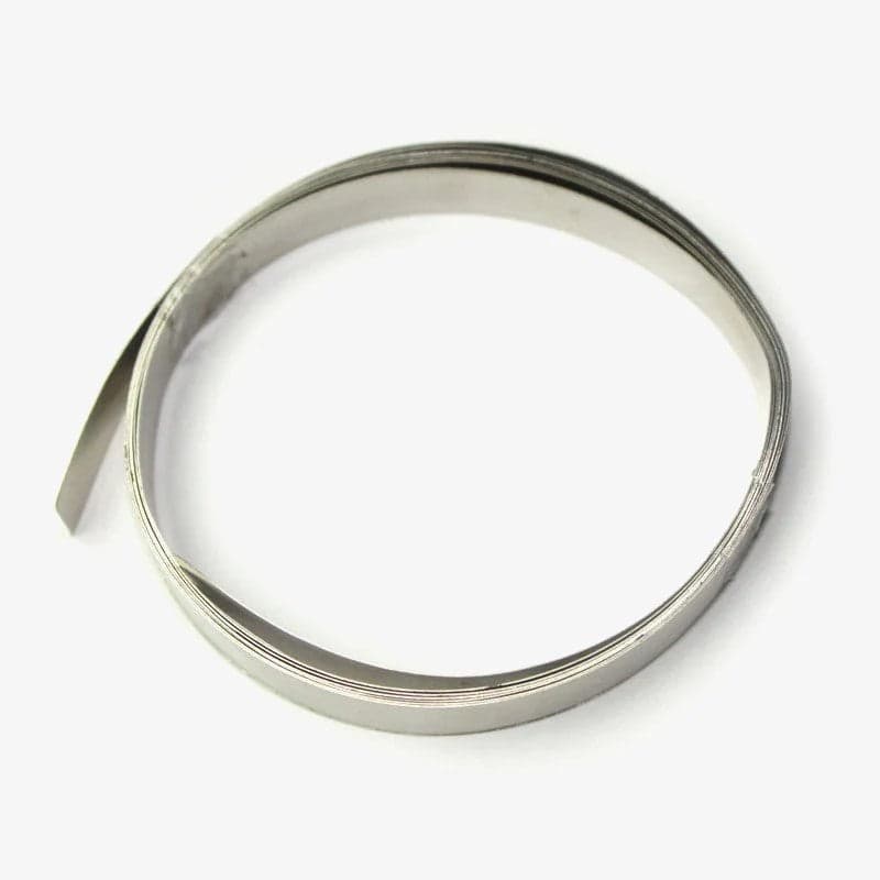 6mm x 0.12mm Nickel Coated Strip for 18650 Cells - 1 Meter - View 2