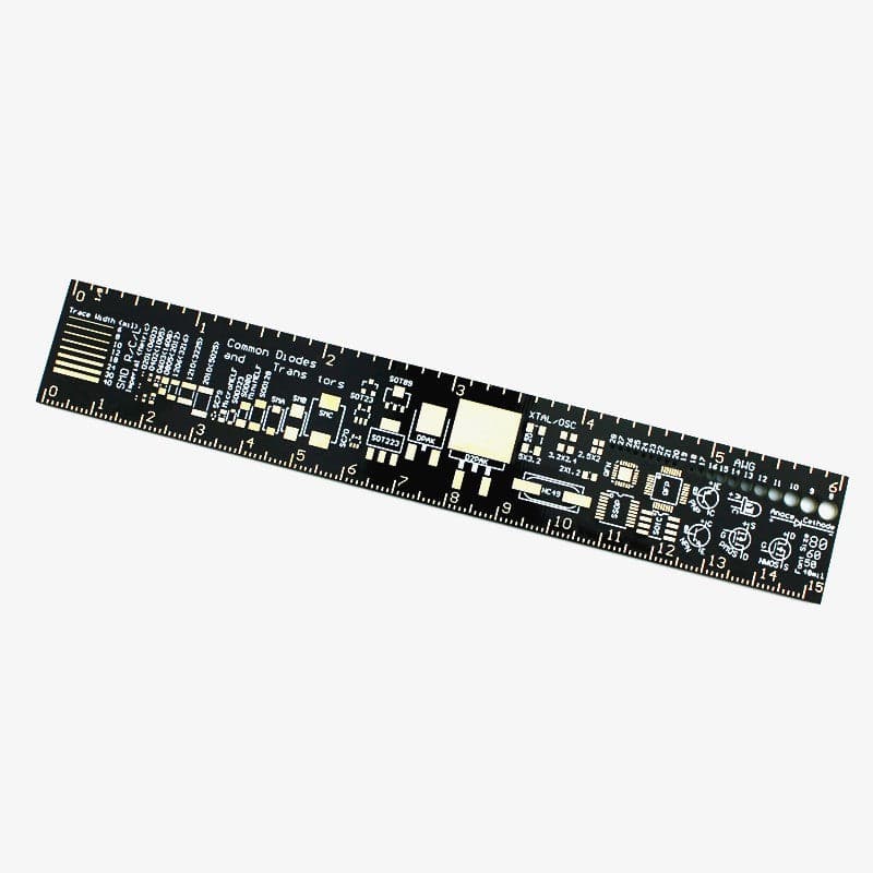 PCB Ruler - PCB Reference Scale - 15cm - View 2