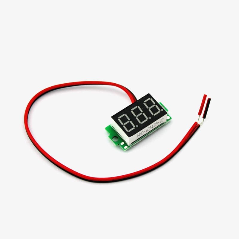 0.36 Inch DC Voltmeter (4.5V - 30V) - View 3