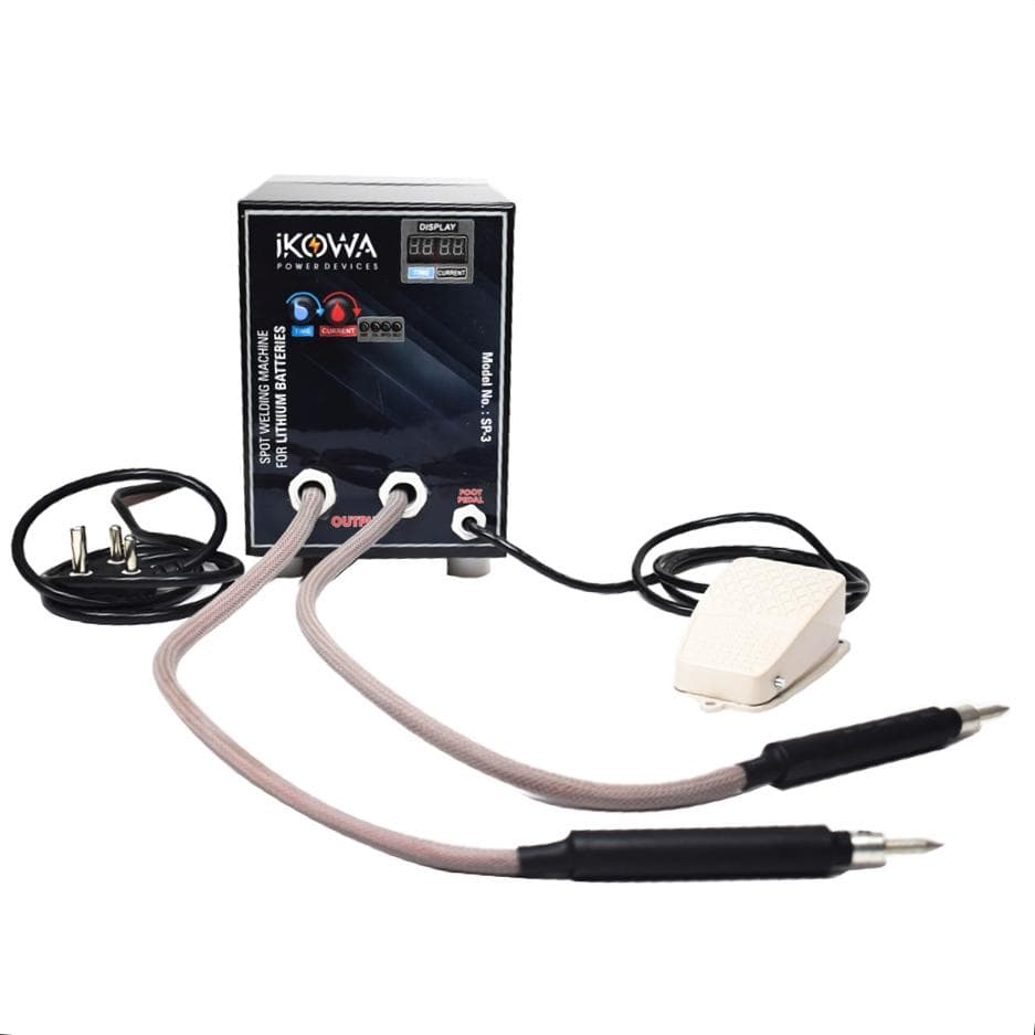 3KVA SP-3 Portable Lithium Cell Spot Welding Machine for Battery Pack - Includes Double Pen and Pedal - View 1