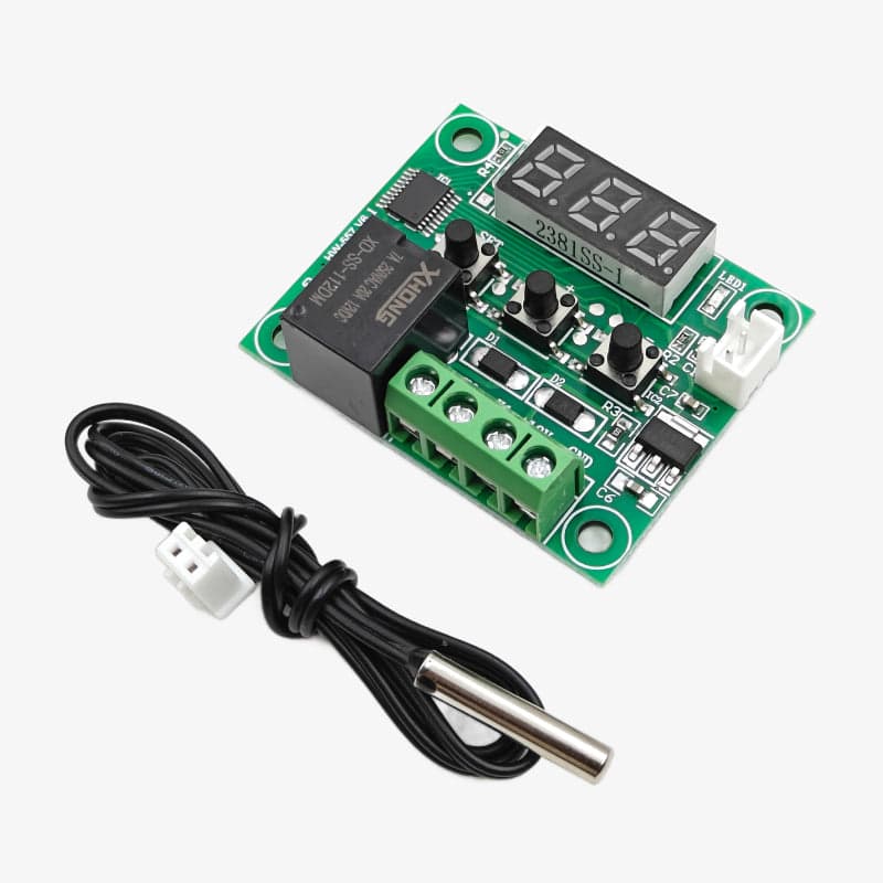 W1209 Digital Temperature Controller Thermostat Module - View 2