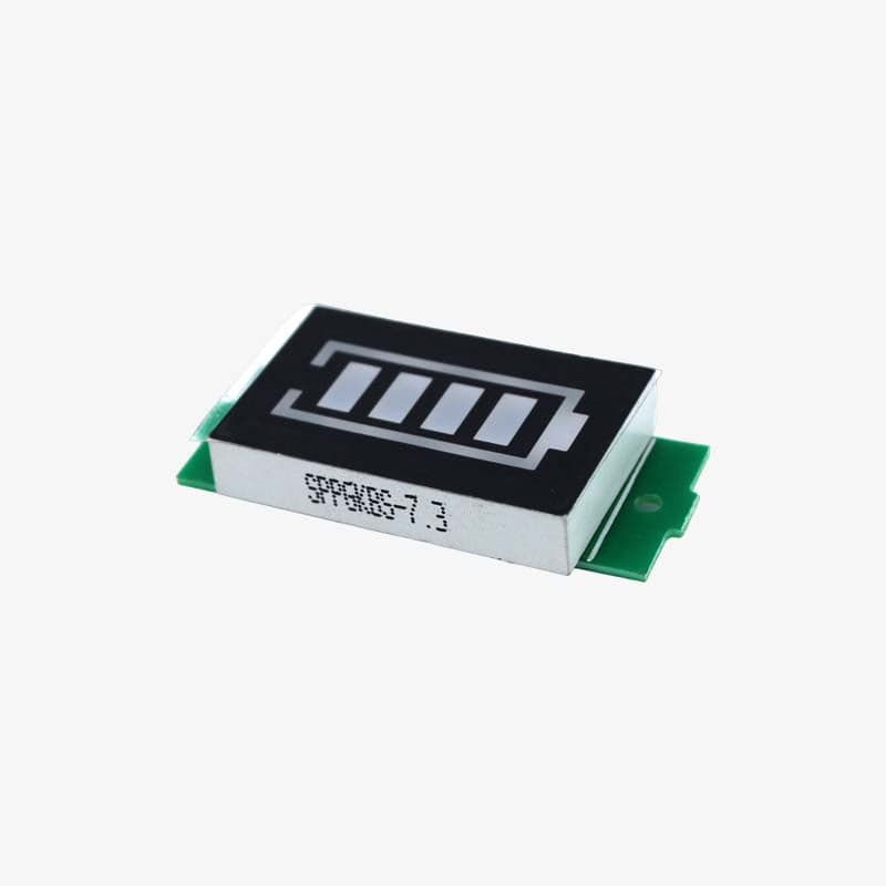 Lithium Battery Capacity Indicator - Battery Level Indicator / Voltmeter - View 1