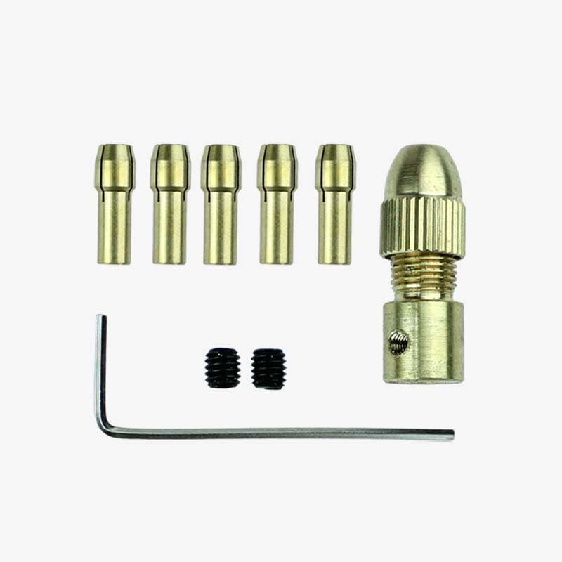 0.5-3mm Small Electric Drill Chuck Set of 775 DC Motor (5.05mm Hole) - View 1