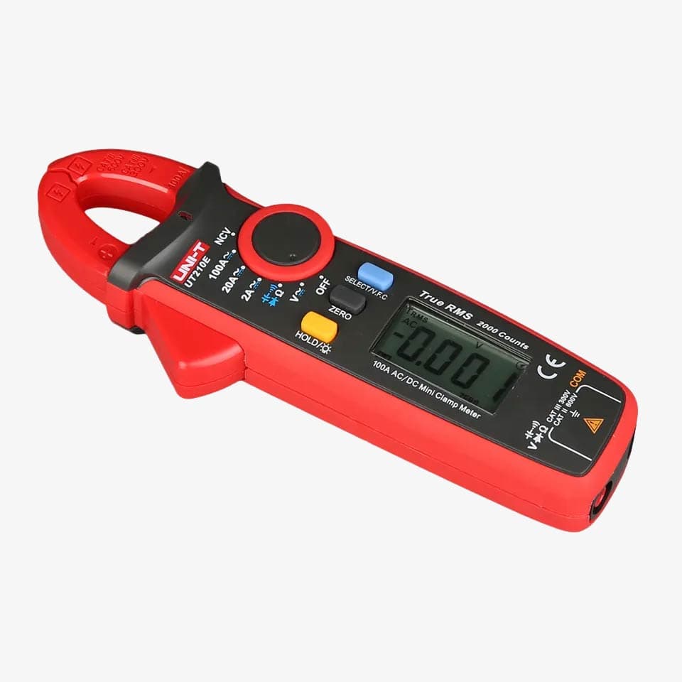 UNI-T UT210E 200A Digital Mini Clamp Meter AC DC Voltage Detector - View 2