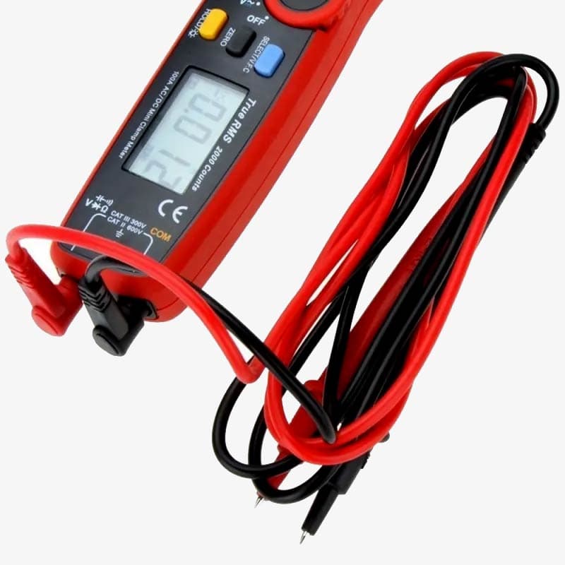 UNI-T UT210E 200A Digital Mini Clamp Meter AC DC Voltage Detector - View 3