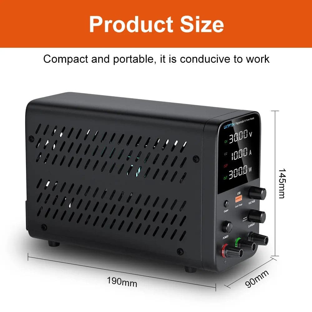 WANPTEK WPS605H DC Adjustable Power Supply - 60V/5A - View 3