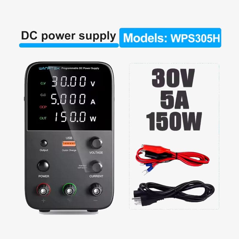 WANPTEK WPS305H DC Adjustable Power Supply - 30V/5A - View 2