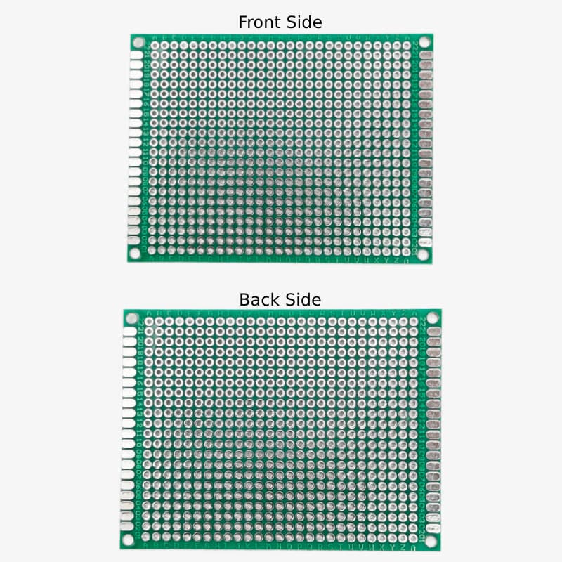 6x8cm Double Sided Universal PCB Prototype Board - View 3
