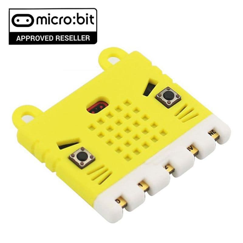 BBC Micro:Bit Silicone Soft Cover Protective Case (Yellow) for Micro:Bit V1 & V2 - View 2