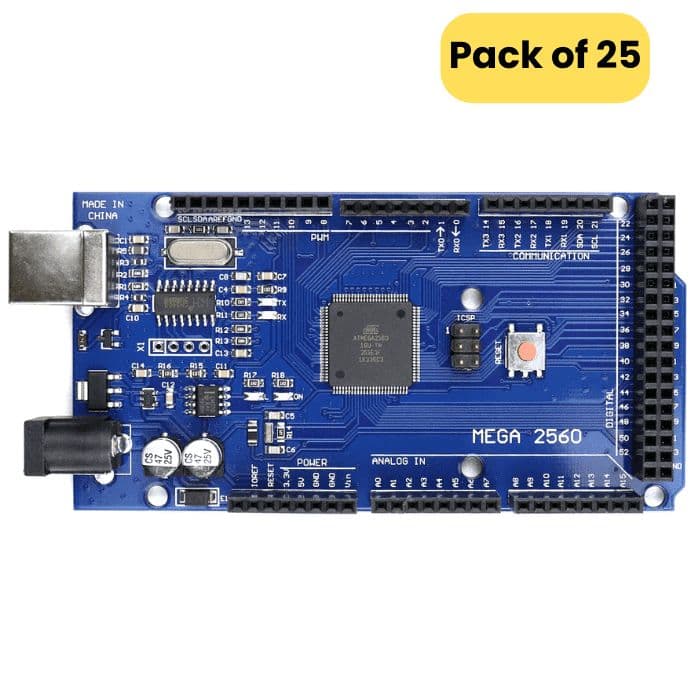 Arduino MEGA 2560 Atmel R3 compatible Board( Pack of 25) - View 1