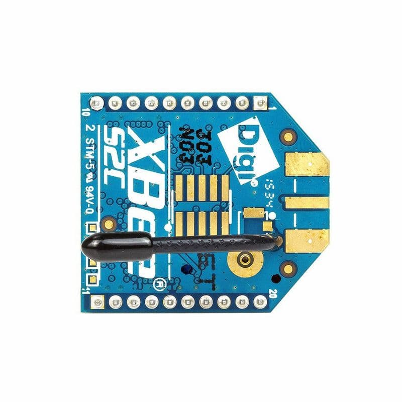 Xbee S2C 2mW Wireless Module with Antenna - View 3
