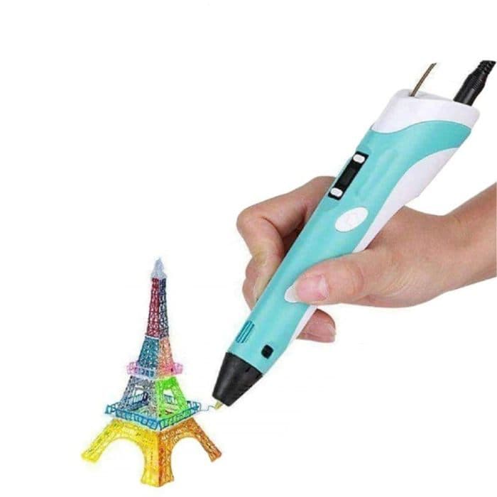 3D Printing Pen with Filament, Adapter and Manual - View 1