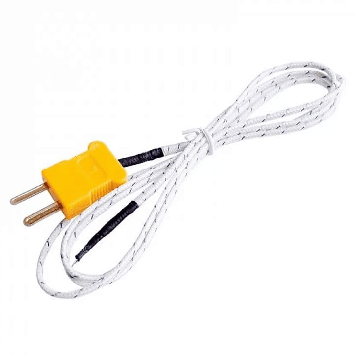 Surface Thermocouple K Type High Temperature Resistance Probe (1 Meter) - View 1