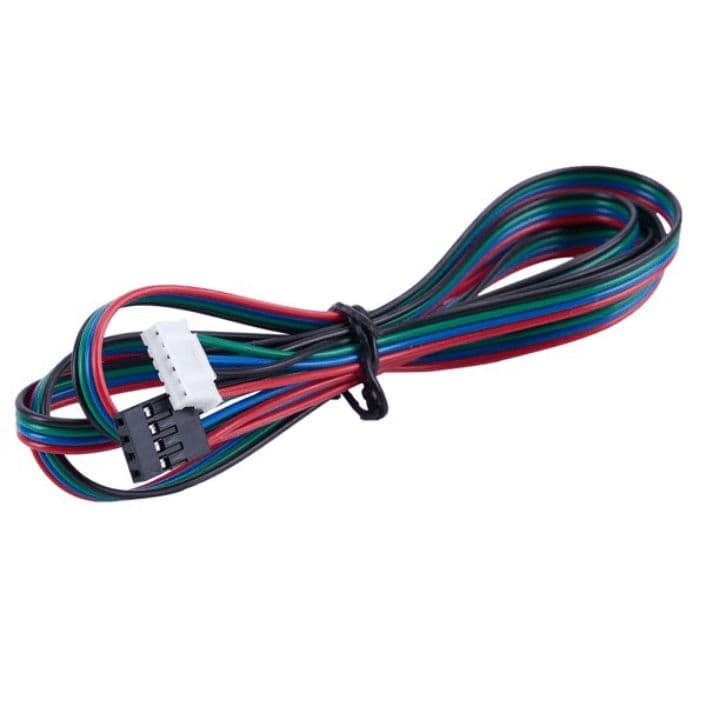 Pure Copper 1000mm Length Cable with Dupont Connector for NEMA17 Stepper Motor - View 2