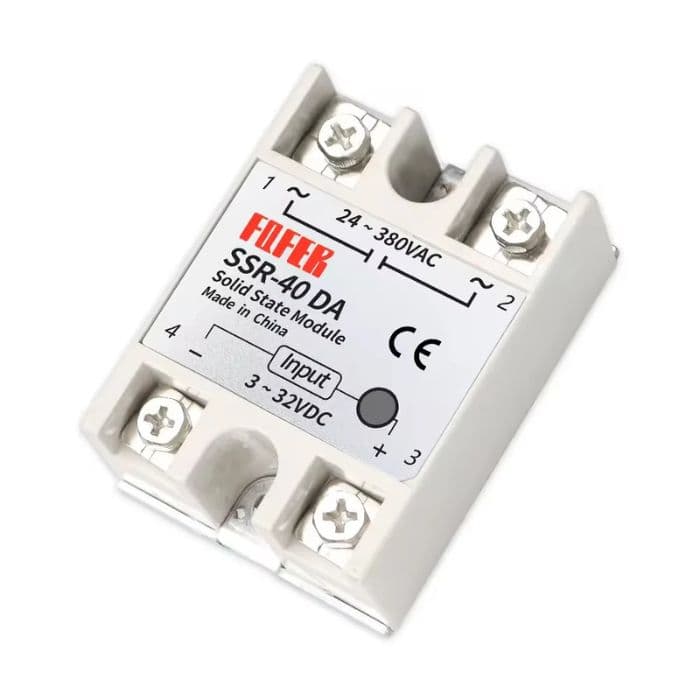 Fofek SSR-40DA Input 3-32VDC Output 24-380VAC Solid State Relay - View 1