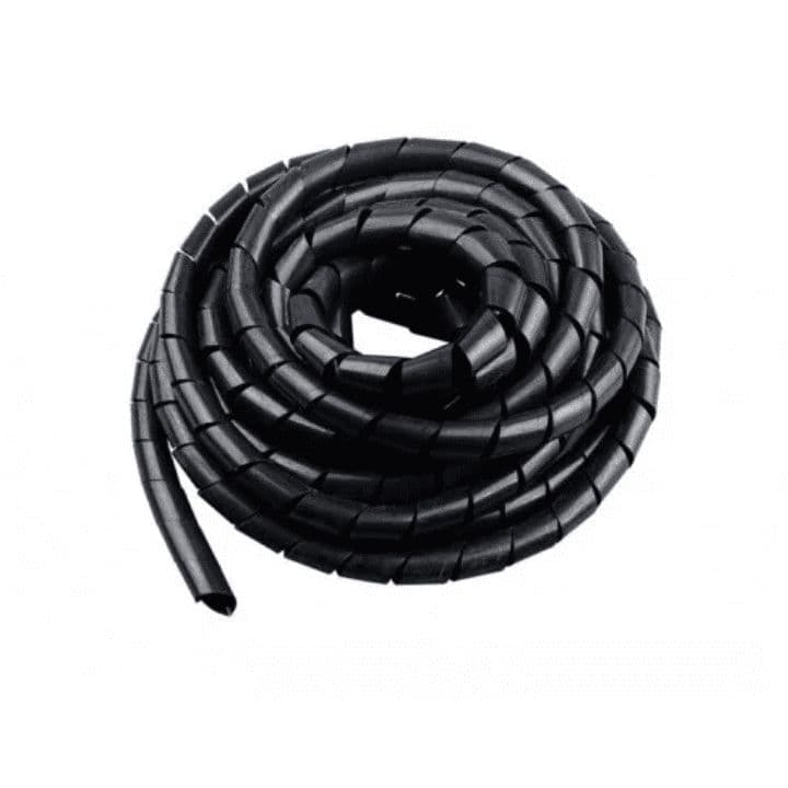 10mm Spiral Wrapping Band Black 10M for Wires - View 2