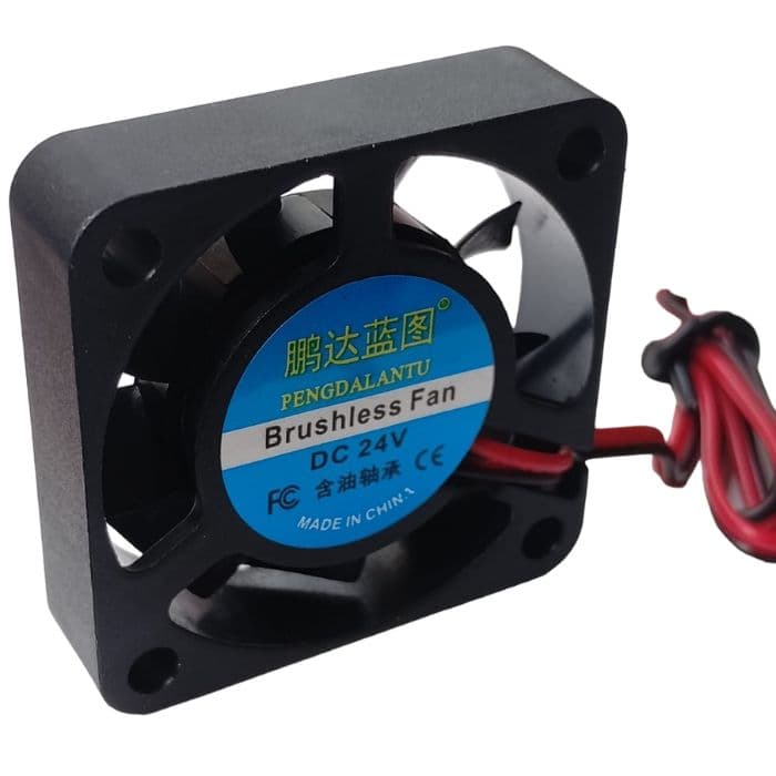 High Quality 4010 Cooling Fan 24V 0.09A with 20cm Cable - View 1