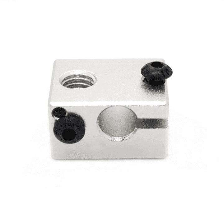 Aluminium Heat Block for E3D V6 J-head 3D Printer - View 1