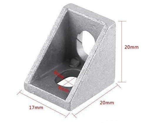 Aluminium Profile Angle Bracket L Joint Corner 2020 - View 3