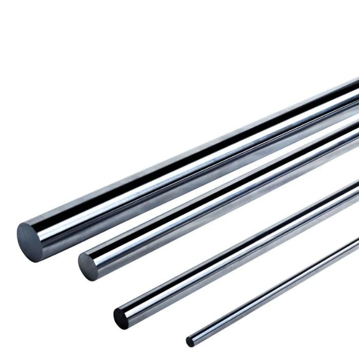 500mm Chrome Plated Stainless Steel Smooth Rod 8mm diameter - View 2