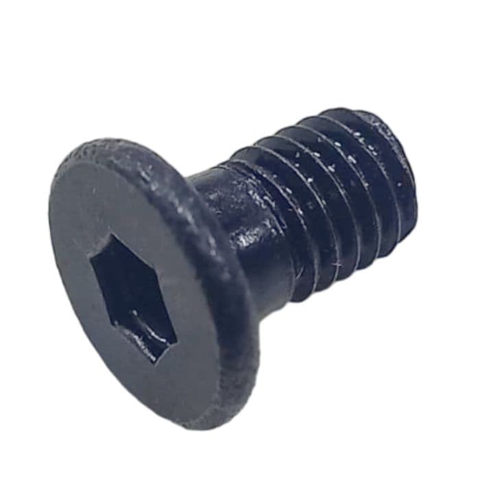 M5x16mm Low Carbon Steel Flat Head Hex Screws (CNC) - View 1