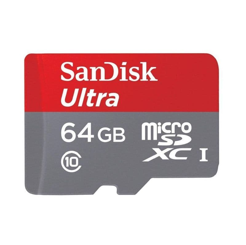SanDisk 64GB Micro SD-SDHC Memory Card - View 1