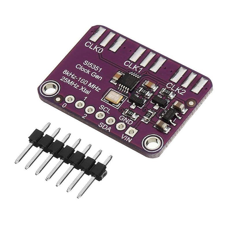 Si5351A Clock Signal Generator Module - View 1