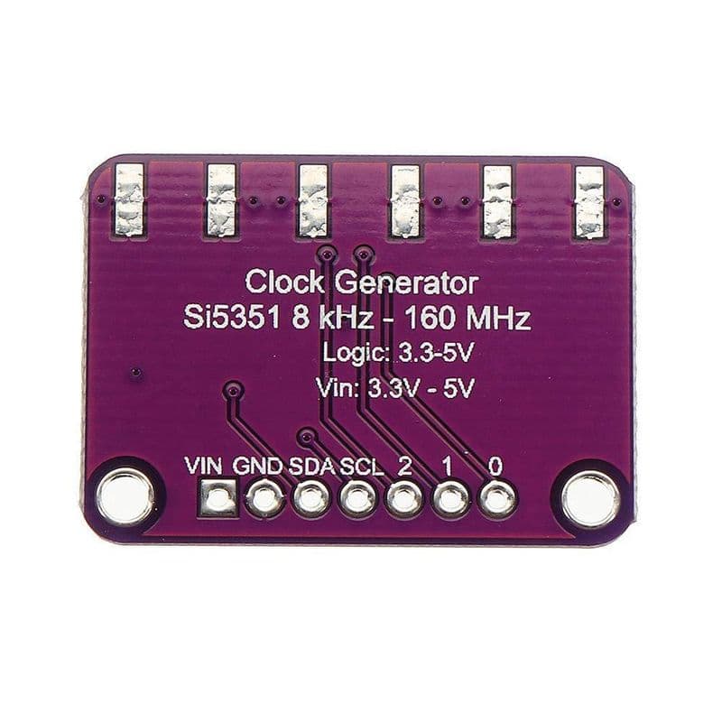 Si5351A Clock Signal Generator Module - View 3