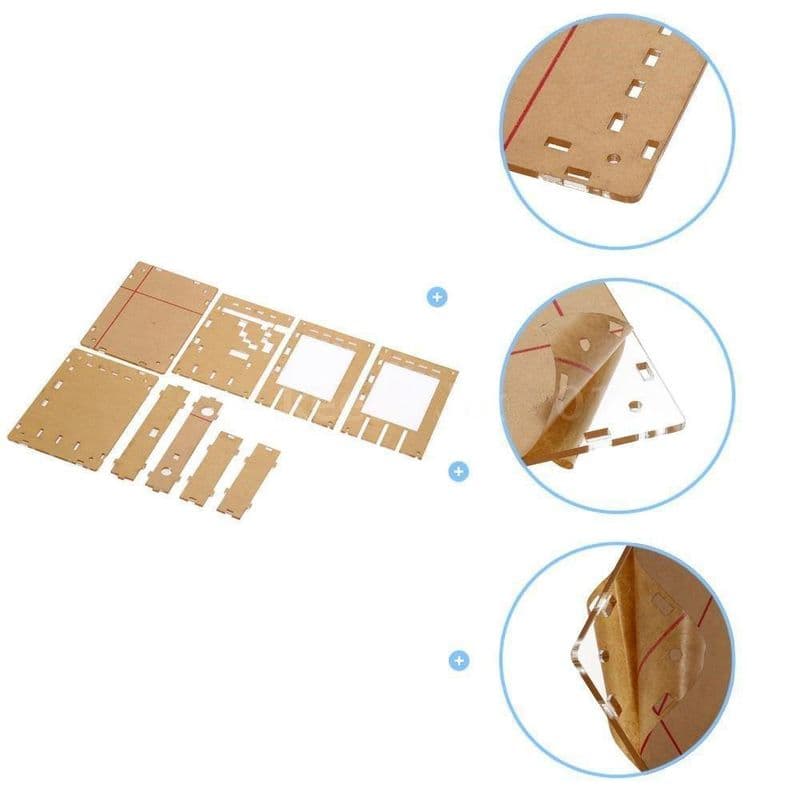 Acrylic Case Shell for DIY DSO138 Oscillator Kit - View 2