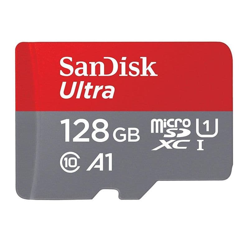 SanDisk 128 GB Micro SDXC Memory Card - View 1