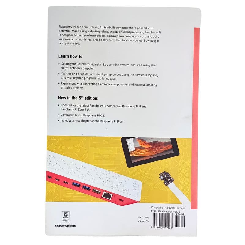 The Official Raspberry Pi Beginner's Guide 5th Ed - View 3