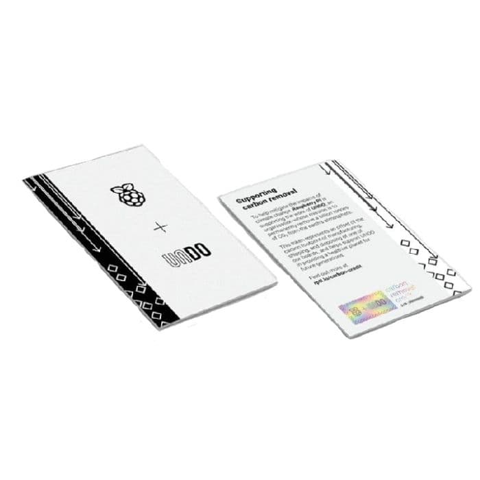 Official Raspberry Pi Carbon Removal Credits - View 1