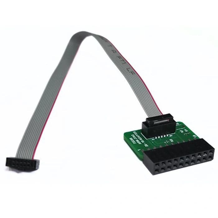 ARM-JTAG-20-10 Plug-in Adapter for JTAG 20-Pin to 10-Pin with 20 cm Cable - 7Semi - View 1
