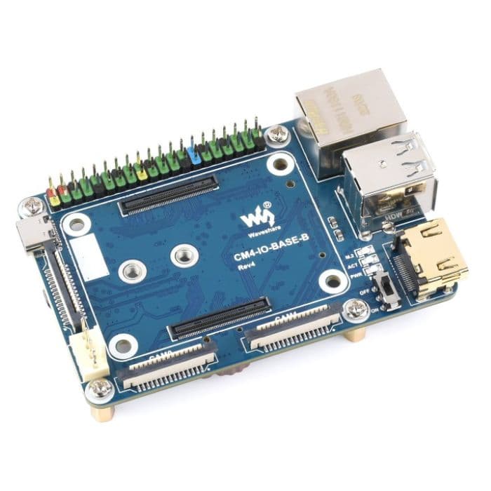 Mini Base Board (B) Designed for Raspberry Pi Compute Module - View 2