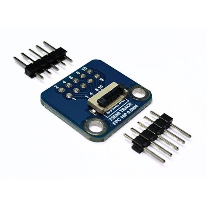 0.5mm FFC FPC Connector Breakout Board (10 Pin) -7Semi - View 2